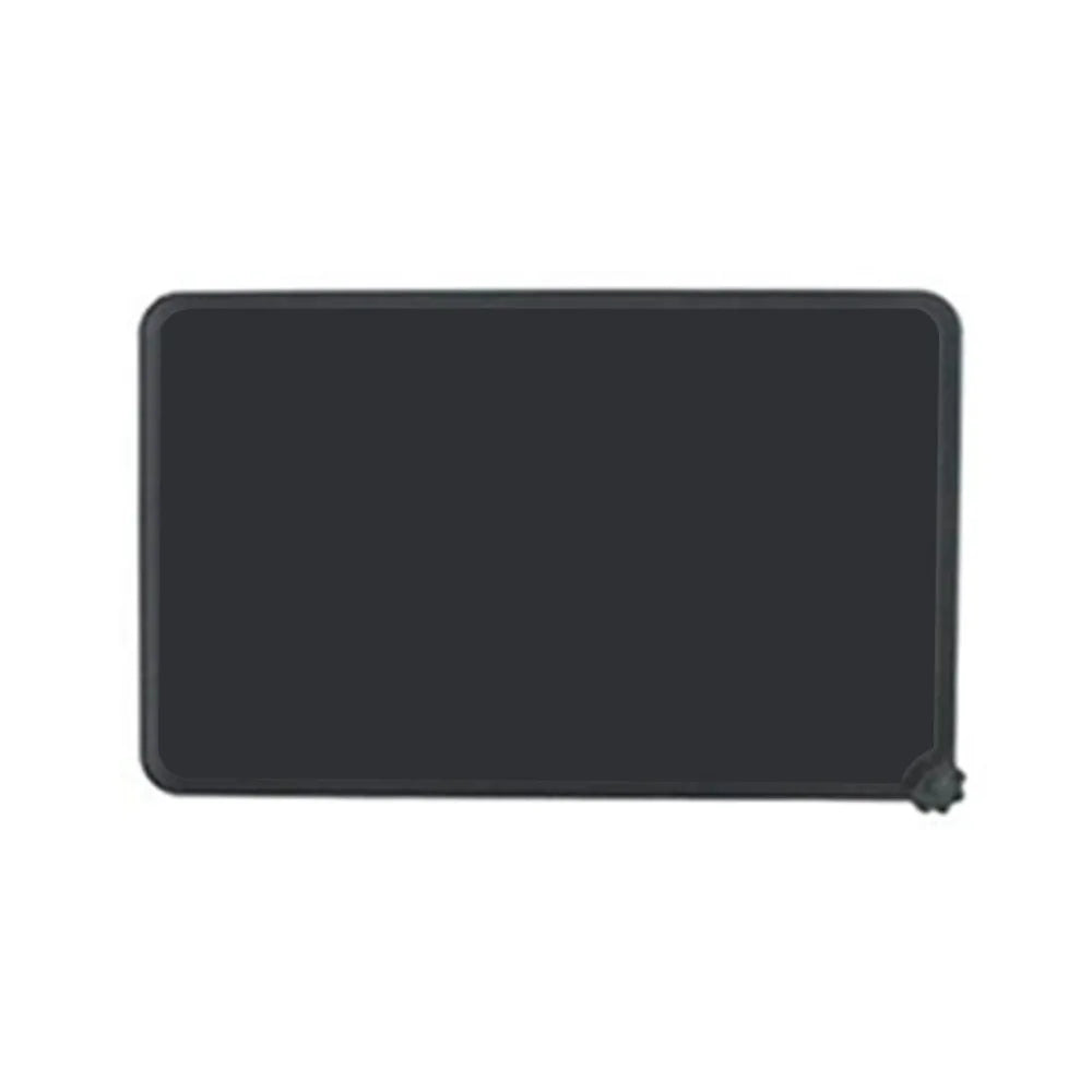 tapis imperméable silicone bord surélevé protection déversement moderne minimaliste animal noir gris rose