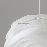 suspension lumineuse blanc rayures circulaires moderne câble suspendu flux lumineux 2000 82000 pvc opaque