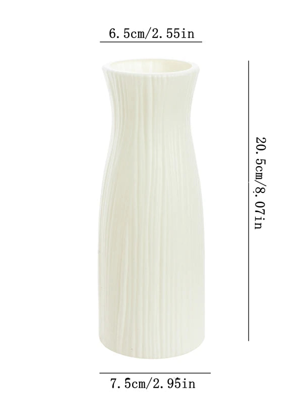 bouquet marguerites soie orange jaune rose blanc vase blanc moderne décoration intérieur mariage