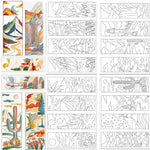 feuilles adhésives broderie motifs floraux fleurs feuilles branches classiques différentes couleurs solubles eau bricolage