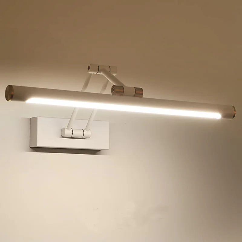 lampe maquillage moderne applique murale led blanc noir fixe chambre salon