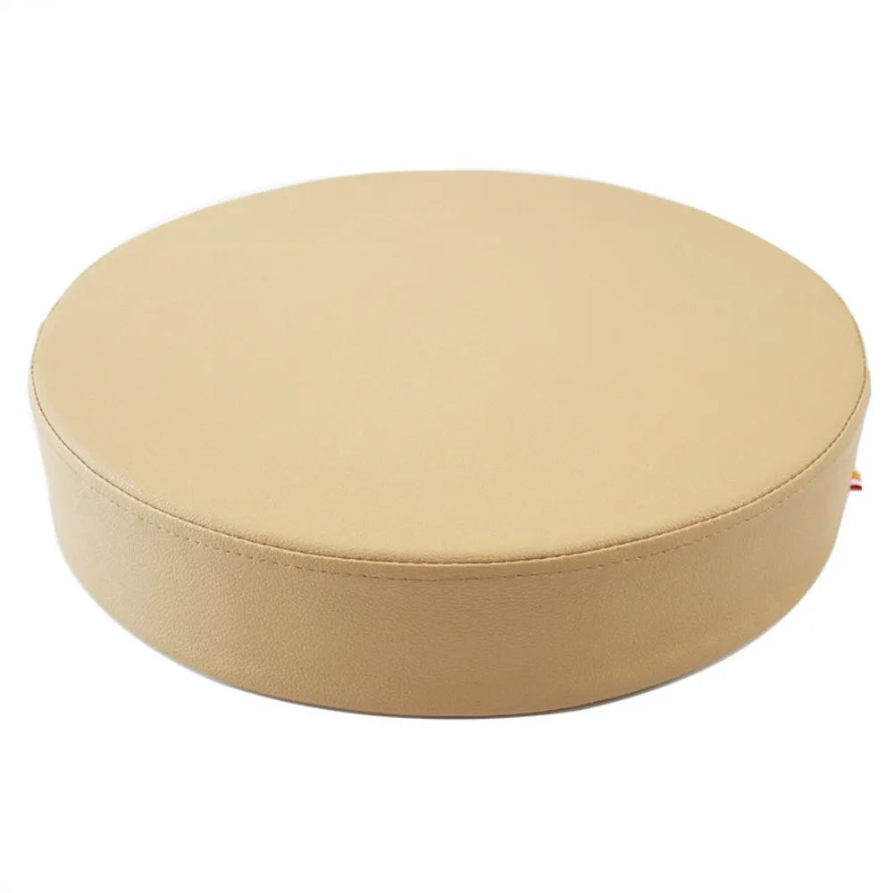 coussin rond imperméable mousse pe tissu uni moderne rouge marron bleu gris vert orange