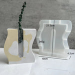 supports fleur silicone beige blanc texture marbrée moderne minimaliste tubes essai transparents