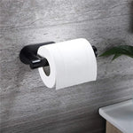 porte serviettes papier adhésif moderne rayures fines beige clair salle bains accessoire rangement rouleaux