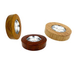spots led 3w 5w 7w 220v bois naturel texture moderne interrupteur bouton