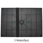 support rack storage plateau microphone projecteur ordinateur portable fixation sangle interface 1/4 chevignon métal
