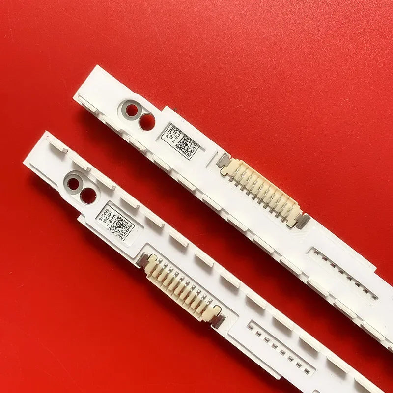 ruban led blanc lisse moderne connecteur 60 leds 572mm 3v tension