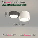 lampe minimaliste gris blanc éclairage moderne chambre salon entrée étude 10m² LED montée surface