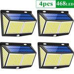 lumière solaire led moderne extérieure capteur mouvement panneau solaire clips noir bleu blanc