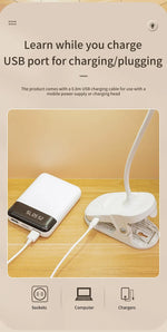 lampe rechargeable led clip moderne blanc sans fil tension 5v interrupteur tactileModes