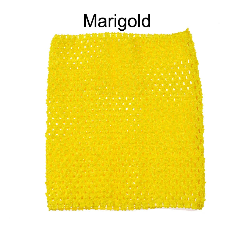 serviette crochet fait main motif rayures horizontales artisanale décoration maison enfant