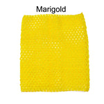 serviette crochet fait main motif rayures horizontales artisanale décoration maison enfant