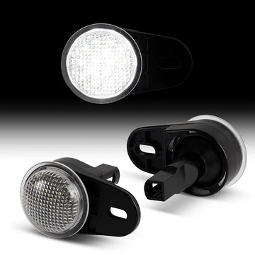 lampe led sol blanc moderne clips fixation jeep wrangler 1999 2010 points opaquesintérieur voiture