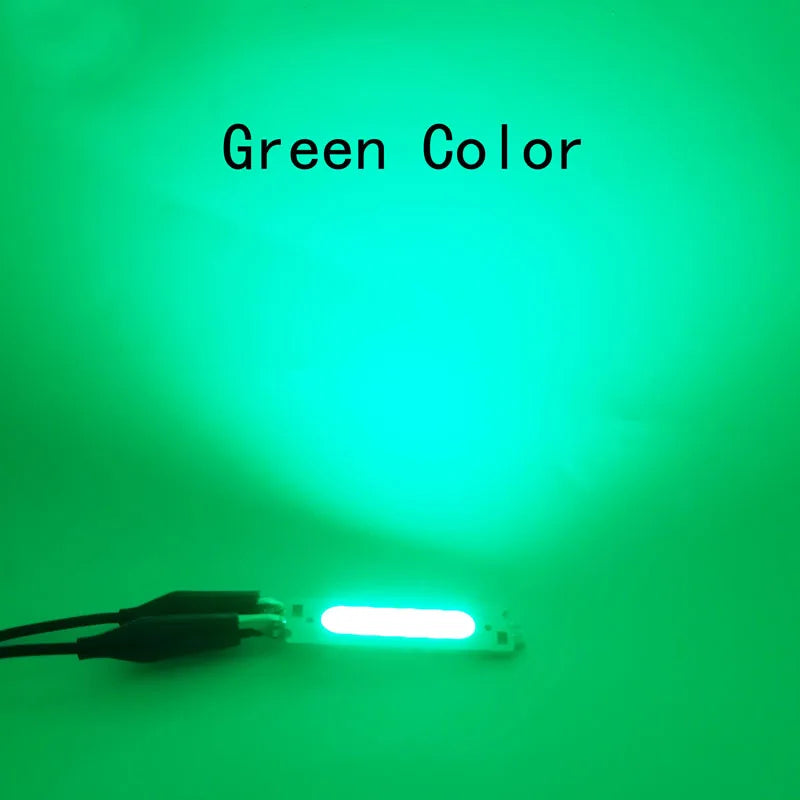 lampe led 60x15mm blanc orange rose vert bleu rouge moderne 2w 12v