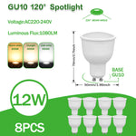 lot ampoules led spot gu11 gu4 blanc éclairage intérieur moderne maison