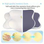 coussin sommeil gris foncé texture douce contour ergonomique support cervical nuit relaxation confortable