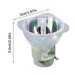 ampoule projecteur transparente vert clair mat moderne base fixation 200w 230w 260w 280w 295w