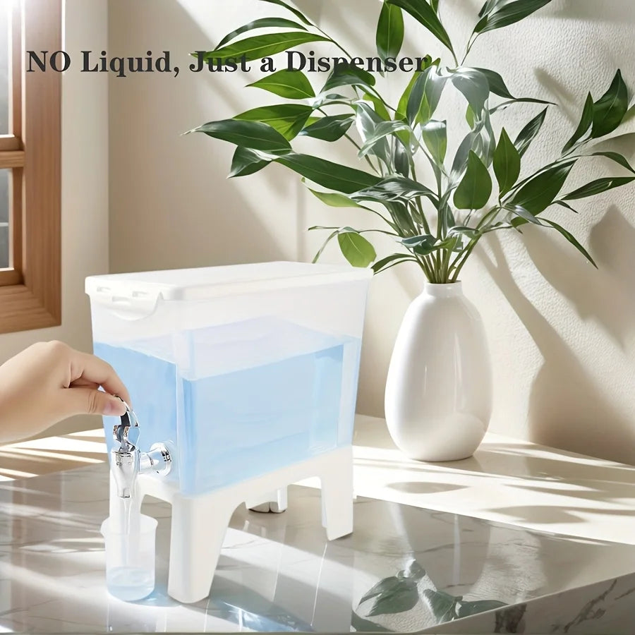 distributeur liquide moderne transparent blanc adoucissant lessive facile utiliser fixe buanderie accessoire élégant minimaliste