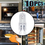 ampoules halogènes g9 transparentes classiques 25w 28w 40w 60w longue durée haute température