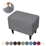 fauteuil moderne housse protectrice tissu motifs géométriques couleur beige gris adhésif fixations machine lavable