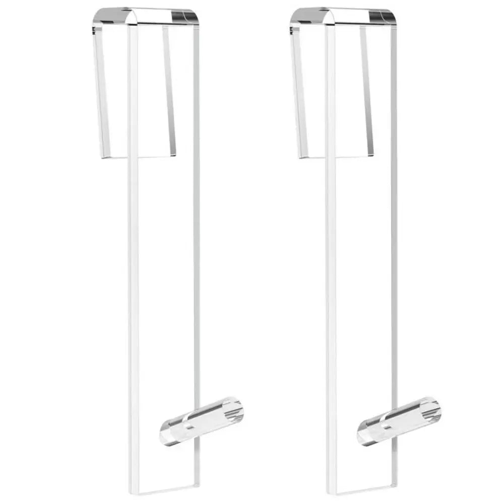 porte douche serviettes transparent modernes adhésifs salle bains organisation deco minimalistes