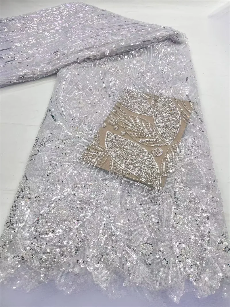 tissu dentelle argenté pailleté élégant tulle opacité française occasion spéciale