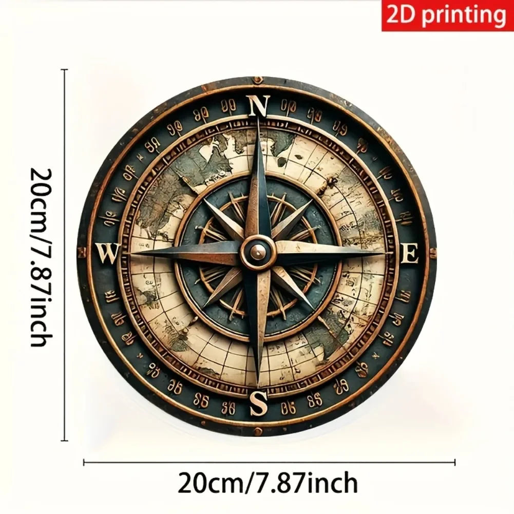 plaque murale oeil horus bleu doré art déco rétro ornement géométrique 20cm fixation mur