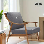 coussins chaise couverture canapé deux trois places tissu jacquard motifs géométriques élastiques moderne vert