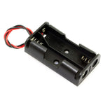 support batteries aa vis fixations boites rangement cables cuivre noir pragmatique multifonctionalité slots