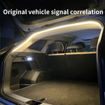 éclairage led coffre voiture adhésif blanc moderne longueur 4m lumière blanche contemporain auto accessoire