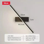 lampe murale led moderne minimaliste blanc noir éclairage intérieur salon chambre