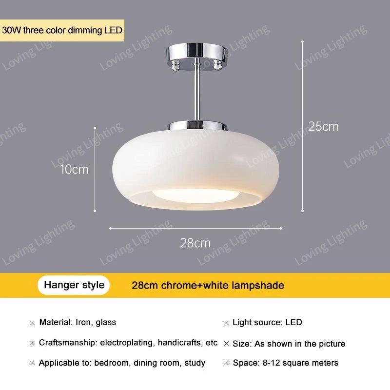 lampe suspendue marron doré moderne verre brillant opacité fixée vis 12w 260v certifications sécurité