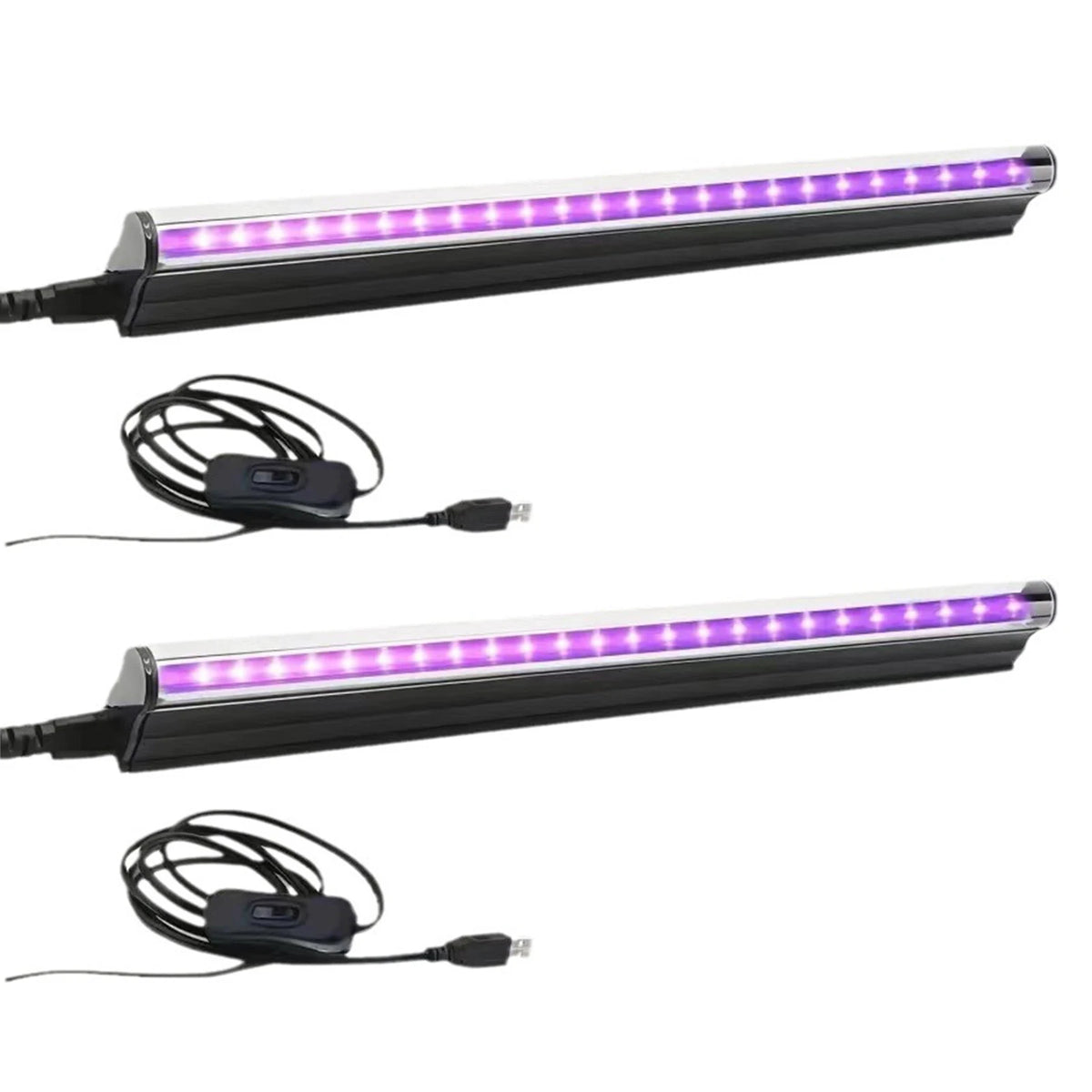 lampe uv led noire fluo détection fluorescence scène dj portable adaptateur usb