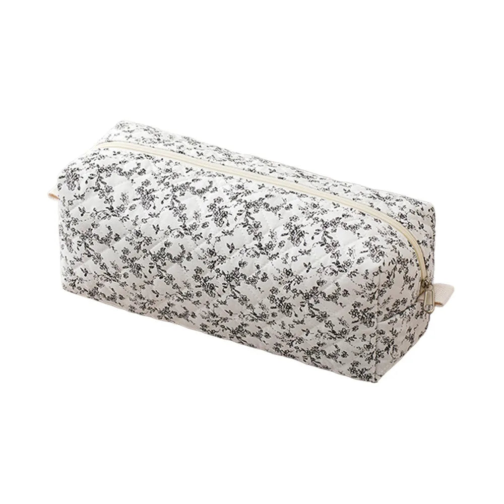 Sac rangement réutilisable imprimé léopard multifonctionnel moderne aspirateur voyage embout fer lisser blanc marron