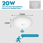 Lampe radar 20w 30w blanc moderne facile interrupteur tactile led étanche ip65