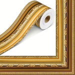 ruban bordure doré ornements floraux adhésif classique décoration photo diy bricolage vintage 10mètresrollable