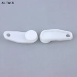 clips fixation blancs opaques modernes rideaux 50 pièces facilement utilisables chambre coucher