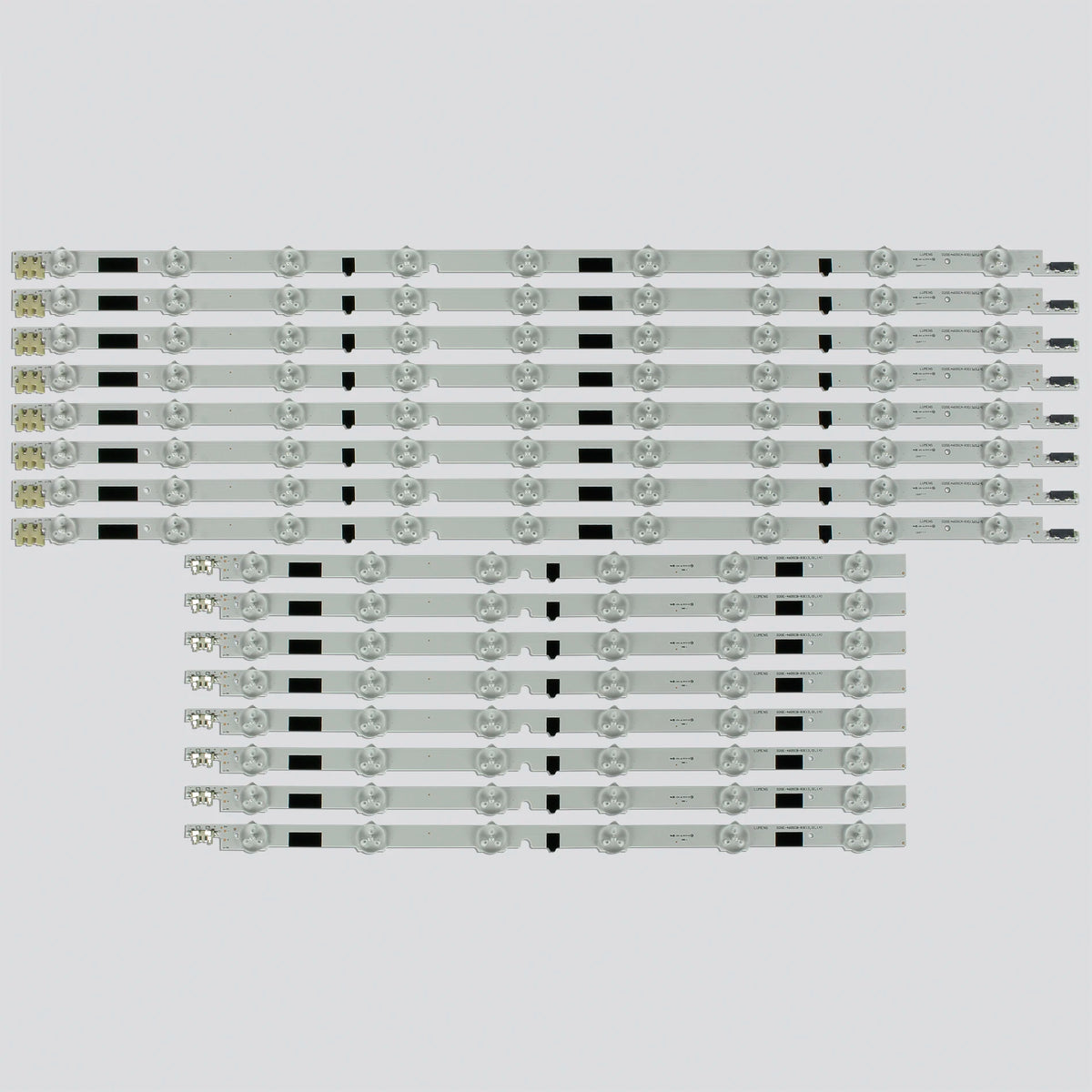 bande lumineuse led adhésive blanc noir vert moderne deux diodes connecteur étiquette polarité