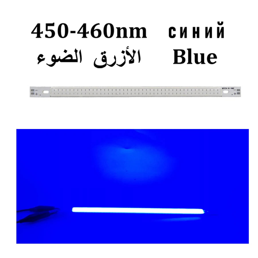 ruban led 200mm 12v blanc jaune vert bleu rouge clips moderne