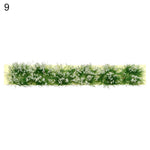 rubans decoratifs fleurs artificielles vert rouge jaune blanc rose pastorales jardin bricolage decoration table