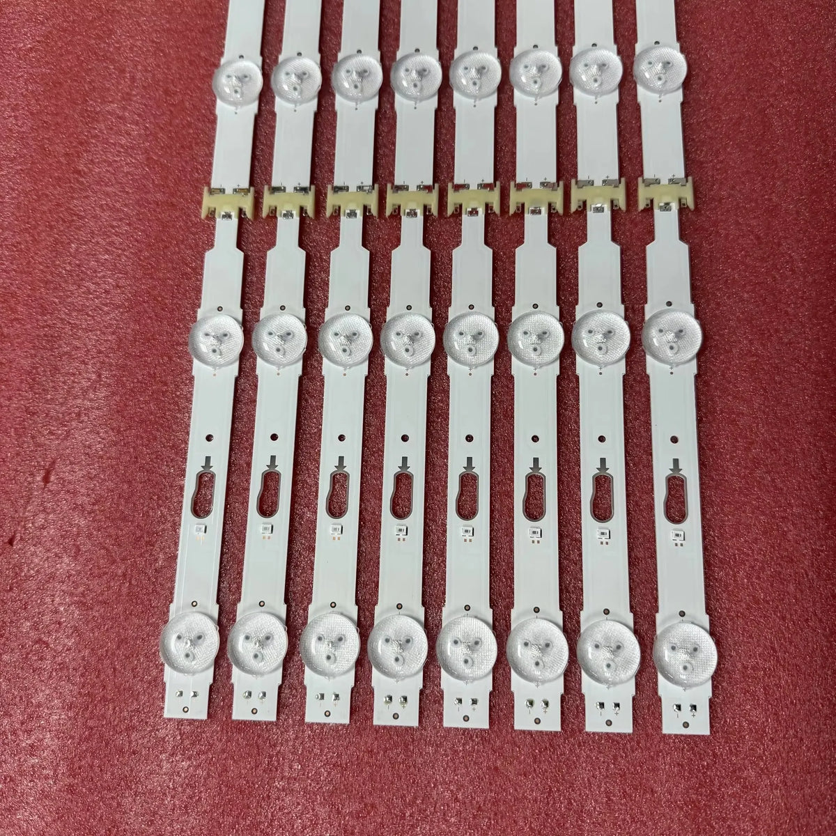 bandes led blanc rondes translucides modernes clips connecteurs électriques certifiées ul rohs cem