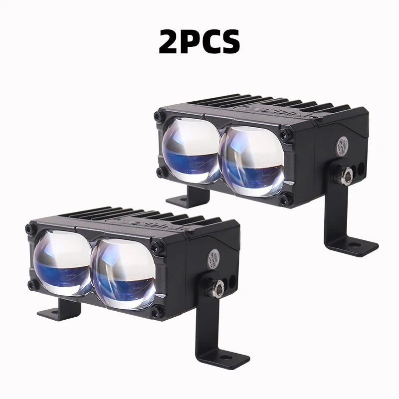 projecteur led barre moderne noir ip68 lampe travail tout terrain angle combo