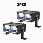 projecteur led barre moderne noir ip68 lampe travail tout terrain angle combo