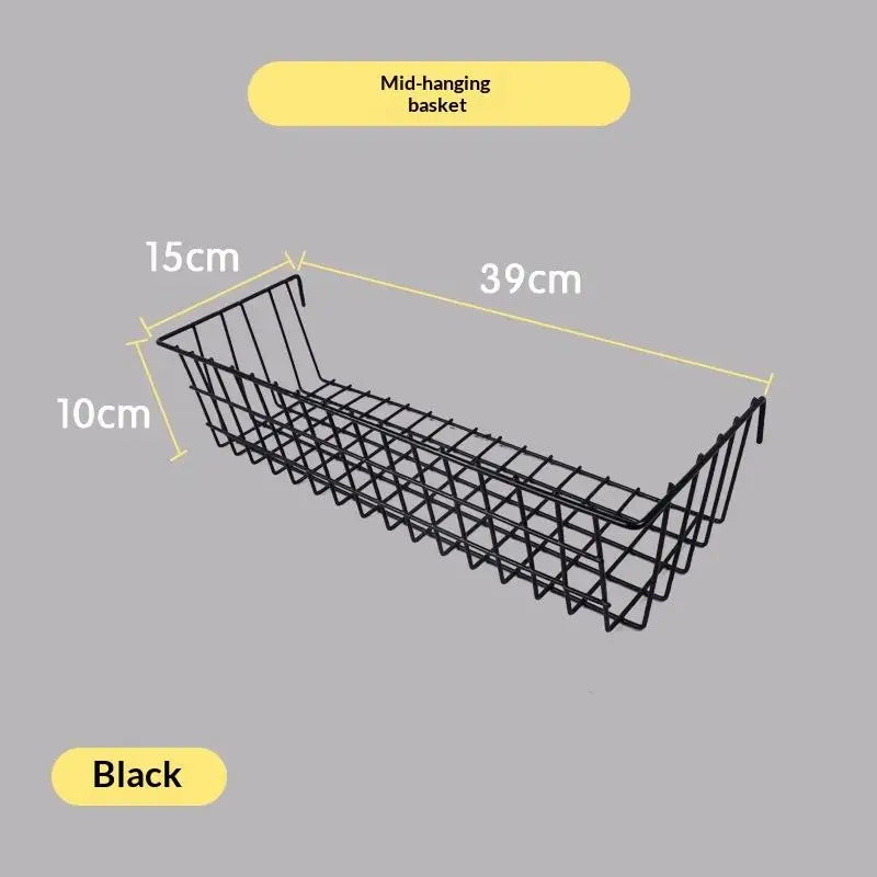 paniers suspendus grillage métallique blanc noir moderne minimaliste bricolage décoration maison