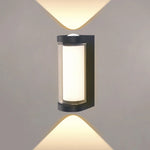 lampe murale moderne led noir blanc éclairage haut bas cuisine chambre salon étude entree