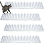 tapis dissuasif picots anti chat transparent orange gris protection plantes animaux utilitaireextérieurintérieur