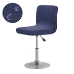 chaise moderne extérieure imprimé feuilles beige vert bleu marine grisversible régulateur hauteurhôtel accueilhoussablepolyesterelasticextensible