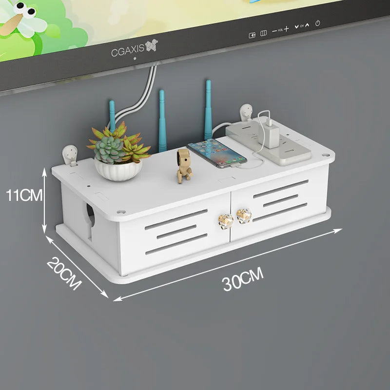 meuble rangement mural blanc moderne lignes verticales porte organisation blanc respectueux environnement