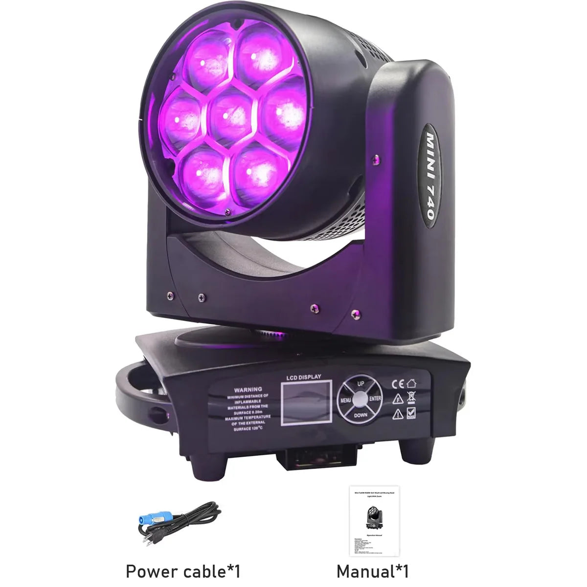 projecteur led noir effet zoom scènes dj moderne professionnel éclairage scène câbles manuels