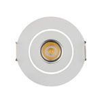 Spot LED moderne 3W noir argent or interrupteur bouton grains riz